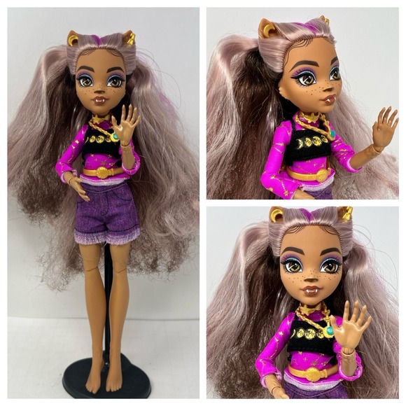 Mattel Other - Monster High Clawdeen Wolf Day Out Doll Mattel Fashion Collectible Figure
